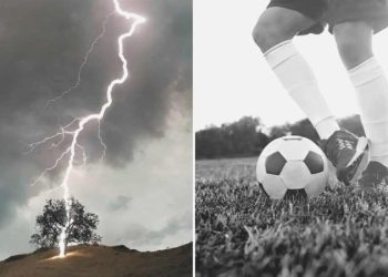 Genç futbolcu, otobüs durağında beklerken yıldırım çarpması sonucu öldü