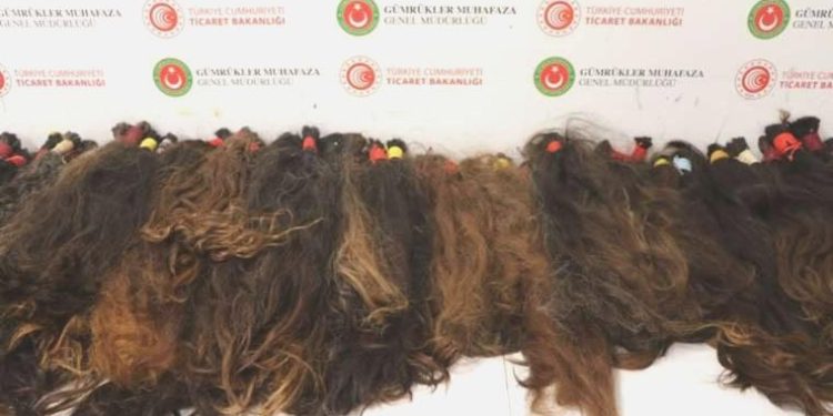 İnsan saçı kaçakçılarına operasyon: 53 kilogram saç ele geçirildi