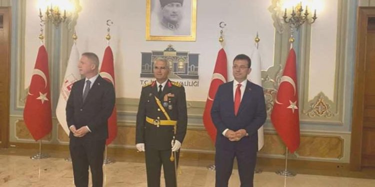 İstanbul Valiliği’nde ’30 Ağustos Zafer Bayramı’ merasimi