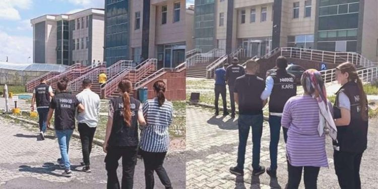 Kars’ta uyuşturucu operasyonu… 13 zanlı hakkında tutuklama kararı verildi!