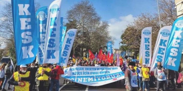 KESK’ten iktidara ‘zam’ yansısı: Kararın onaylanması lakin sarı sendikalarla mümkündür!