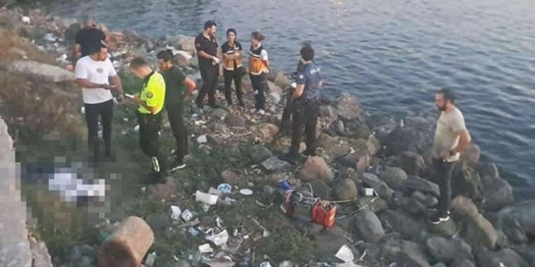 Kıyıdaki kayalıklarda göğsünden vurulmuş halde meyyit bulundu