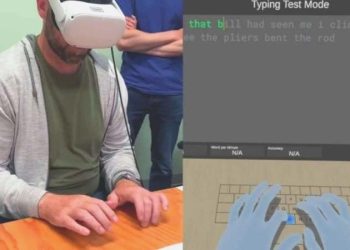 Meta düz yüzeyleri sanal klavyeye dönüştürmek istiyor