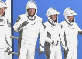 Space X’in 4 astronotu Milletlerarası Uzay İstasyonu’na iniş yaptı