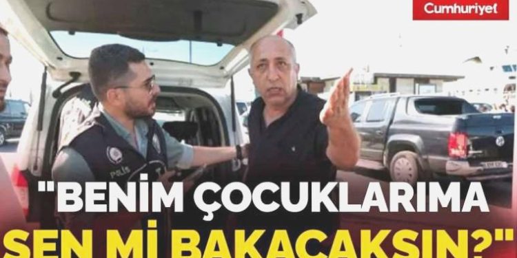 Taksilere yönelik kontrol; ceza yiyen taksiciler polise reaksiyon gösterdi!