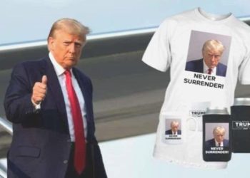Trump sabıka fotoğrafını paylaştı: Kefalet parasını bağıştan çıkardı