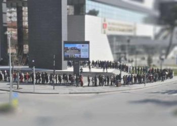 Türkiye’den görüntüler: Batman’da 23 kişilik 9 aylık işçi takımına 2 bin 713 kişi başvurdu