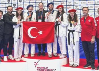 Ulusal para tekvandoculardan Paris’te 5 madalya!