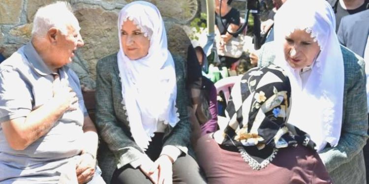 UYGUN Parti önderi Meral Akşener, cenaze merasimine katıldı