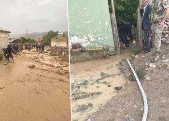 Van’da sağanak sele yol açtı