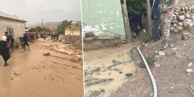 Van’da sağanak sele yol açtı