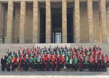 Yargıtay üyelerinden Anıtkabir’e ziyaret