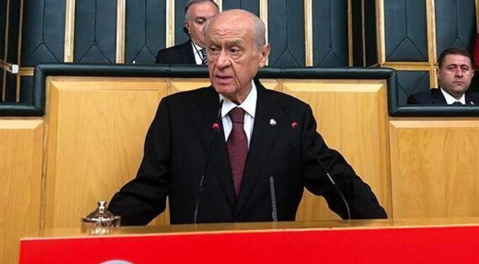 Bahçeli: Türk polisine saldıranlar haçlı kalıntısıdır