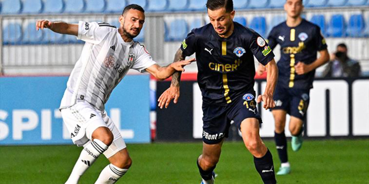 Beşiktaş, Kasımpaşa deplasmanında 2 golle mağlup oldu