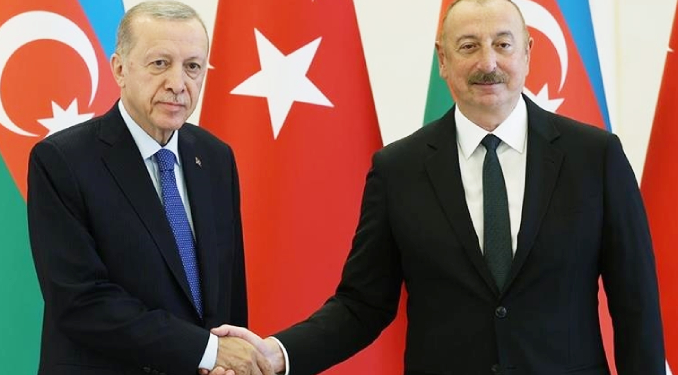 Cumhurbaşkanı Erdoğan, Aliyev ile görüştü