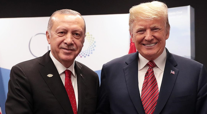 Erdoğan Trump ile görüştü