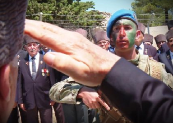 Kıbrıs gazileri ve Türk komandoları KKTC’de buluştu!