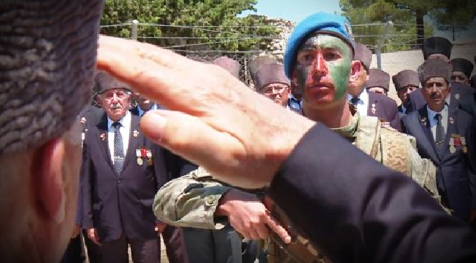 Kıbrıs gazileri ve Türk komandoları KKTC’de buluştu!