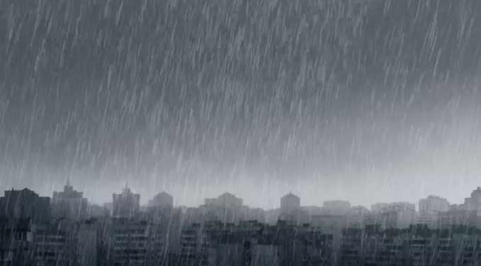 Sıcak hava yerini sağanak yağışa bırakıyor