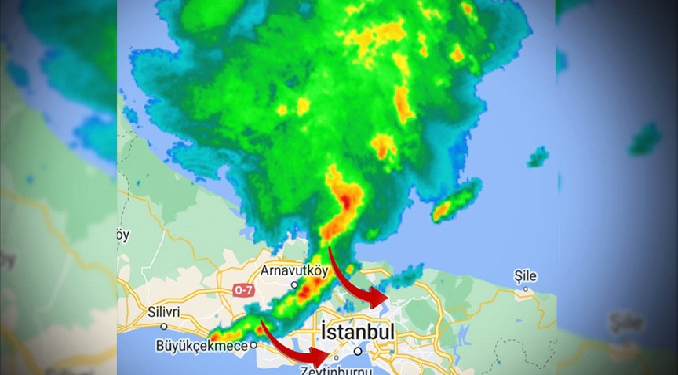 İstanbul için sağanak uyarısı: Dikkatli olun!