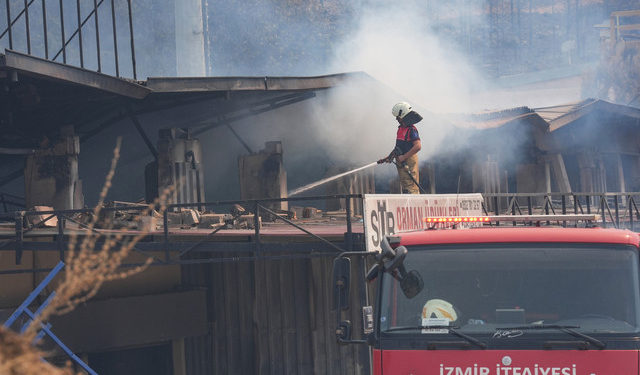 İzmir’deki yangınla ilgili uyarı: Felaketin eşiğinden dönüldü!