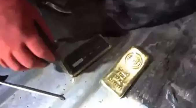 66 milyon liralık 22 külçe altın ele geçirildi!