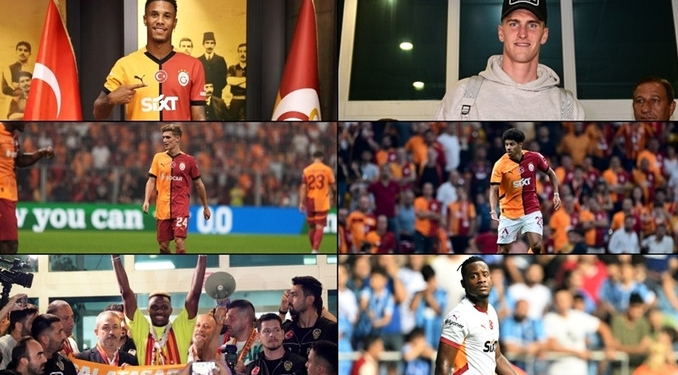 Galatasaray’da 34 milyon euroluk transfer sezonu