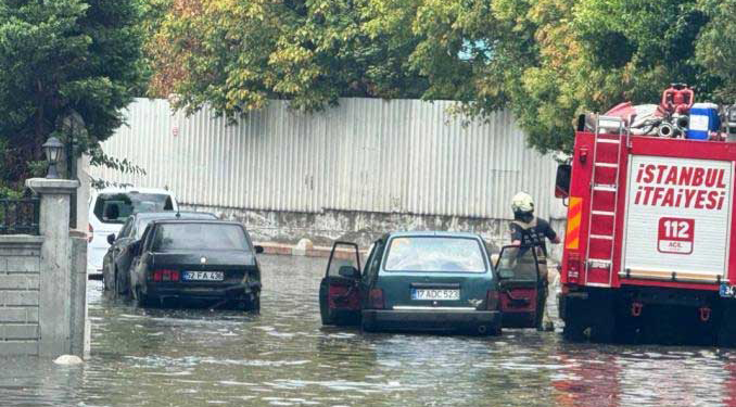 İstanbul’da sağanak etkili oldu