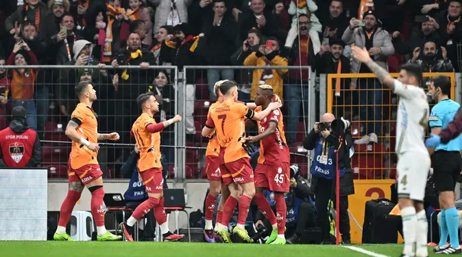 Galatasaray tek golle kazandı