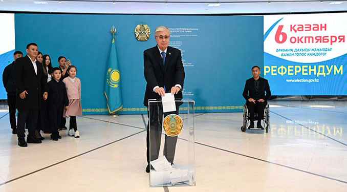 Kazakistan, ilk nükleer enerji santrali için sandık başında