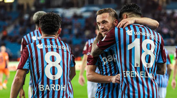 Trabzonspor, Başakşehir karşısında uzatmalarda kazandı