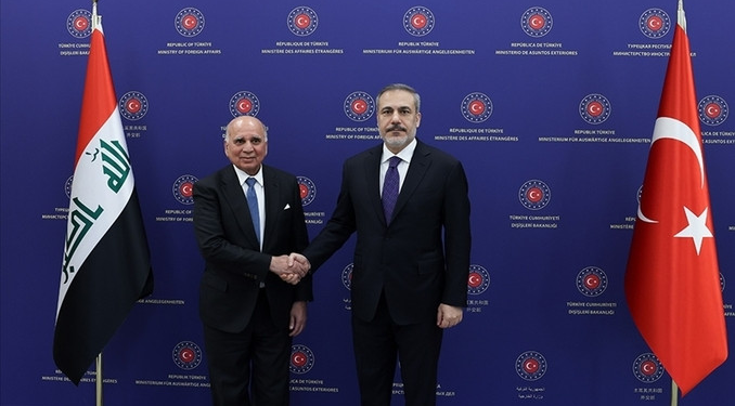 Fidan, Iraklı mevkidaşıyla görüştü