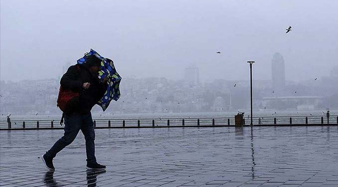 İstanbul için fırtına uyarısı