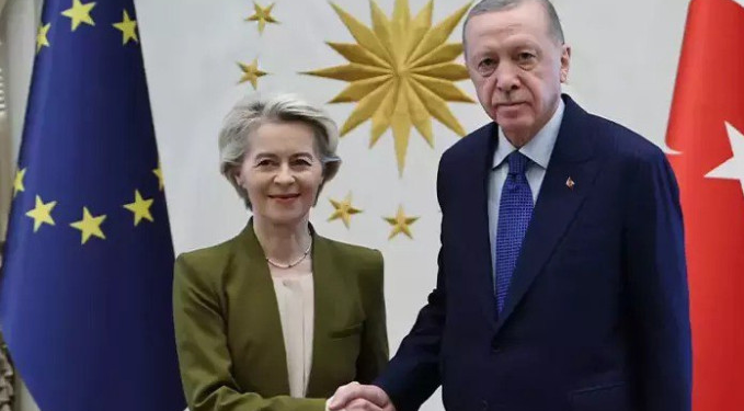 Von der Leyen Beştepe’de: Gündem ‘Suriye’