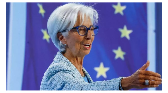 ECB Başkanı Lagarde’dan enflasyon mesajı: Hedefe ilerliyoruz