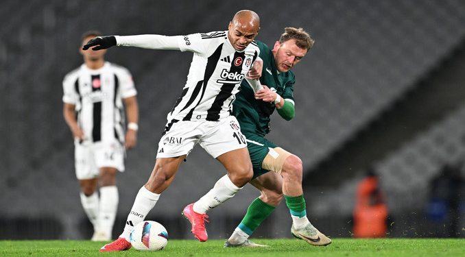Beşiktaş Kırklarelispor’u 2 golle mağlup etti