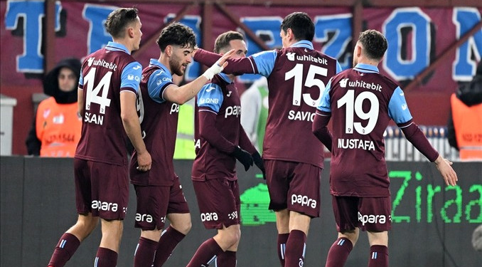 Trabzonspor Türkiye Kupası’nda çeyrek final biletini aldı