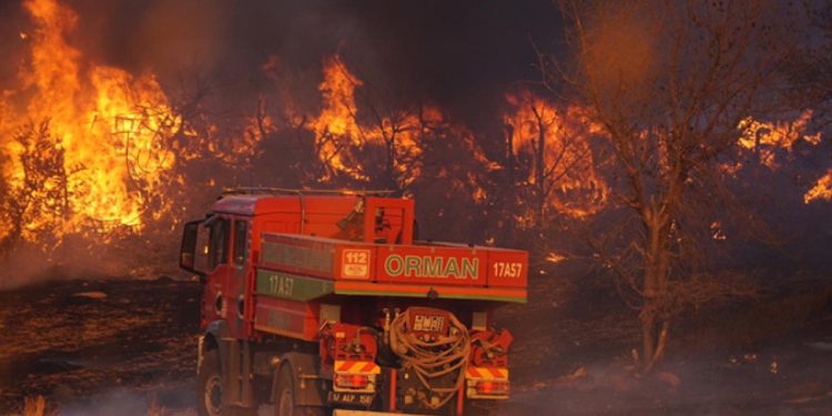 6 ilde orman yangınlarıyla mücadele, ‘Alev Savaşçıları’ Çanakkale’de