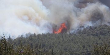 Çanakkale’de orman yangını! Tahliyeler başladı