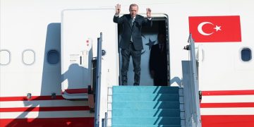 Erdoğan, Şanghay İşbirliği Örgütü Zirvesi için Çin yolunda