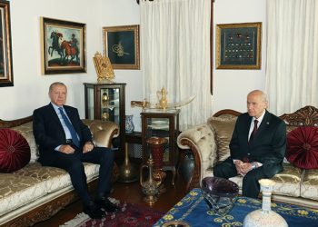 Erdoğan-Bahçeli görüşmesi 50 dakika sürdü