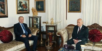 Erdoğan-Bahçeli görüşmesi 50 dakika sürdü