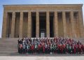 Yargıtay üyelerinden adli yıl açılışında Anıtkabir’e ziyaret