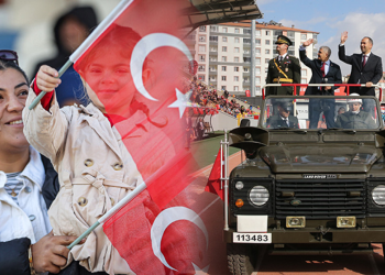 Gururla kutladık! Cumhuriyetin 102. yıl dönümü