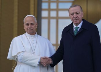 Cumhurbaşkanı Erdoğan Ankara’da Papa 14. Leo ile bir araya geldi