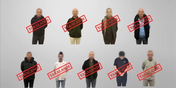 Kırmızı bültenle ve ulusal seviyede aranan 9 suçlu Türkiye’de