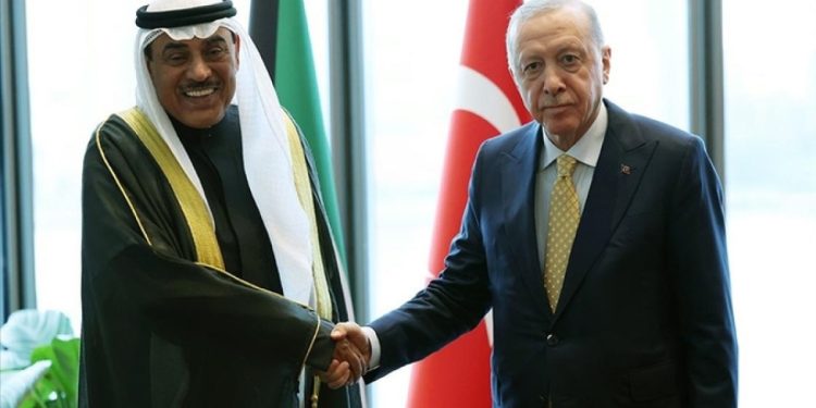 Cumhurbaşkanı Erdoğan, Kuveyt Veliaht Prensi’yle görüştü