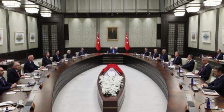 Cumhurbaşkanlığı Kabinesi Beştepe’de toplandı