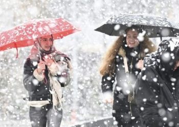 Ankara’da kar yağışı başladı