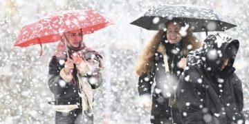 Ankara’da kar yağışı başladı